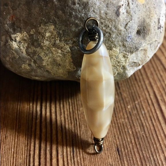 Unisex Pendant for Necklaces, Large Bead Pendant for Necklace, Jewelry Making - Picture 4 of 5